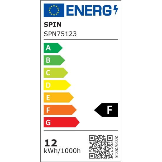 Spot Sina Alb 12W=120W, 6000K, lumina rece - imagine 7