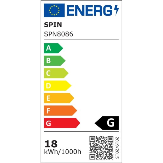Aplica LED BAT Ovala 18W=162W, 6000K, lumina rece, cu protectie IP65 - imagine 2