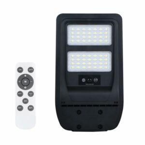 Corp Stradal cu sensor de miscare,panou solar monocristalin integrat si telecomanda - 60W/6500k