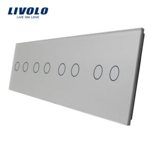 Panou intrerupator 4 x dublu