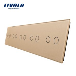 Panou intrerupator 5 x dublu