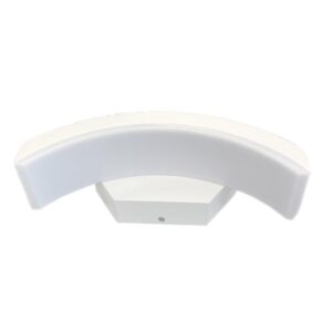 Aplica LED de exterior concava ALBA, 24W=160W, 3000K, lumina calda, 2160Lm, IP65