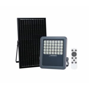 Proiector led SMD cu Panou Solar si telecomanda - 200W/6500k