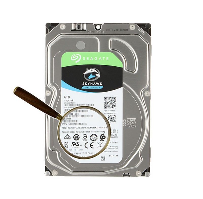 Hard Disk 6 Tera Seagate SkyHawk Surveillance Edition, ST6000VX009 - imagine 2