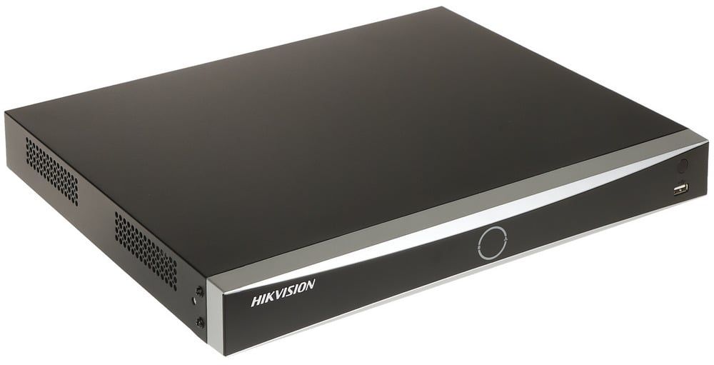 NVR 16 canale PoE, AcuSense, 4K, Latime de banda 160Mbps, 2x SATA, 1U, Hikvision DS-7616NXI-K2/16P - imagine 4