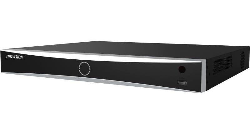 NVR 16 canale PoE, AcuSense, 4K, Latime de banda 160Mbps, 2x SATA, 1U, Hikvision DS-7616NXI-K2/16P