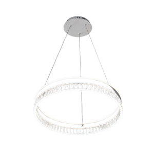LUSTRA LED PAVO ALB 80W/5600LM 2700K-6500K 500X1200MM CU TELECOMANDA